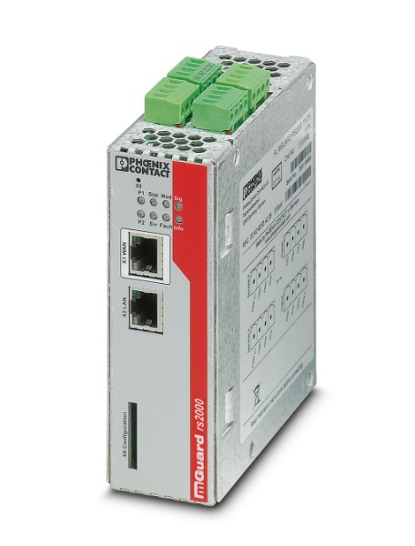 FL MGUARD RS2000 TX/TX VPN 2700642 PHOENIX - ROTEADOR INDUSTRIAL