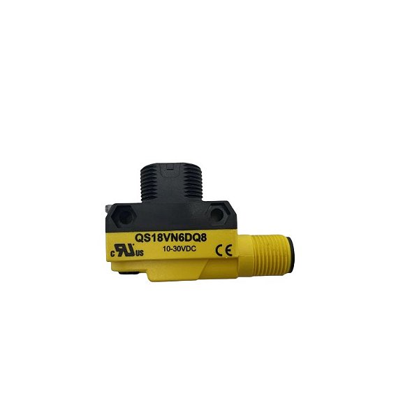 SENSOR FOT. DIFUSO M18 - QS18VN6DQ8 - NPN NA+NF 10-30Vdc Saida Con. M12 4P - SN: 450mm IP67 - BANNER