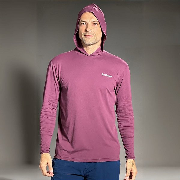 Camiseta Catch Release com Capuz Masculina e Proteção UV 50+