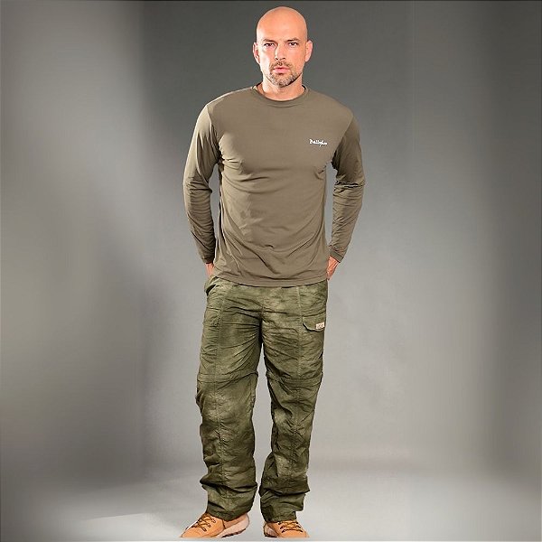 Calça Bermuda Explorer Masculina Camuflada com Proteção UV 50+