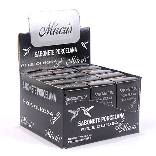 Sabonete Porcelana Mírcris Anti-acne  - PELE OLEOSA - 12 Unidades 90 g - PROMOÇÃO!!!