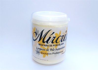 Máscara de Porcelana Mírcris - Limpeza facial Instantânea!
