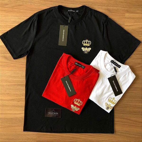 Camiseta D&G Unissex Básica Abelha - Roupas e Acessórios