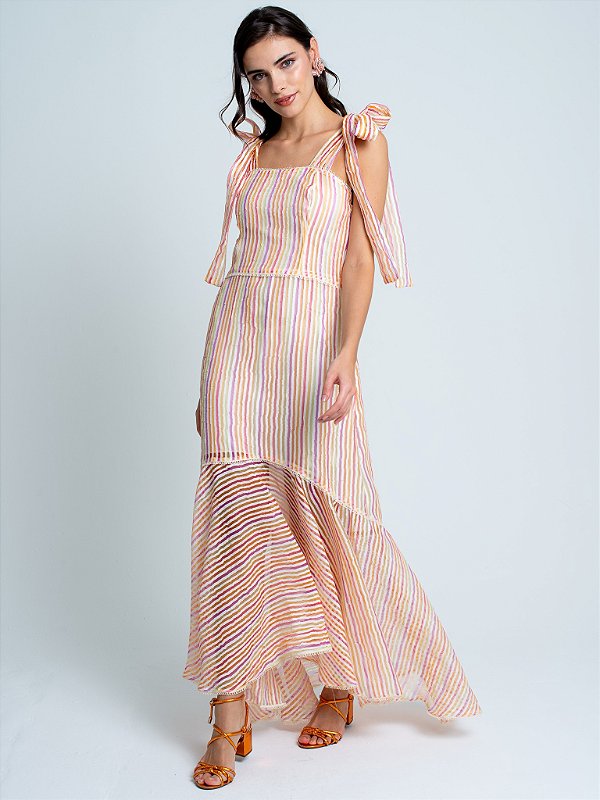 Vestido Aquarela | midi