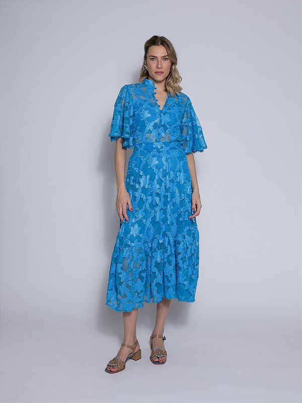 Saia Iris | Azul