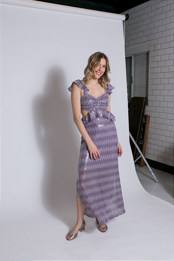 Vestido Paetê Lily
