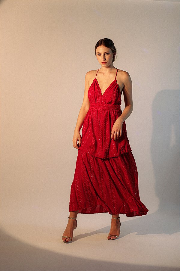 Vestido Amélie | Vermelho