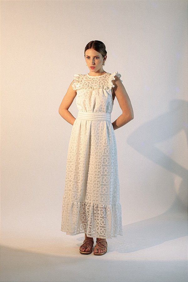 Vestido Lirio | Branco