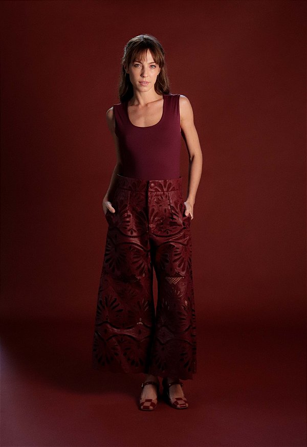 Calça Mandala | Burgundy