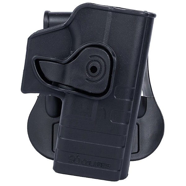 Coldre Glock DESTRO PRETO Só Coldres