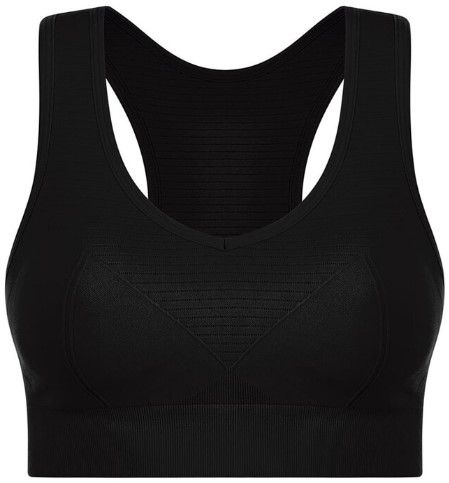 Top Seamless Basic Com Bojo PRETO Lupo