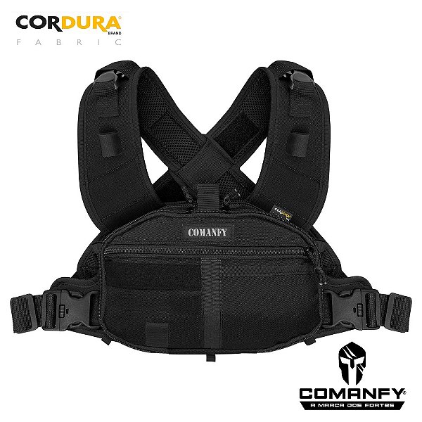 Bolsa de Peito Black Saque Rápido DESTRO Comanfy
