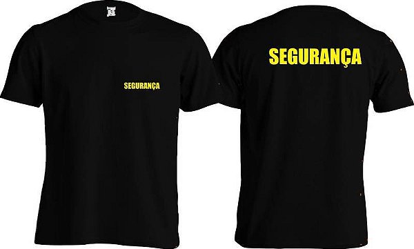 Camisa Segurança PRETA