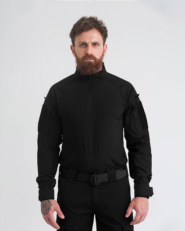 Camisa de Combate Hawk 3.0 PRETA Invictus