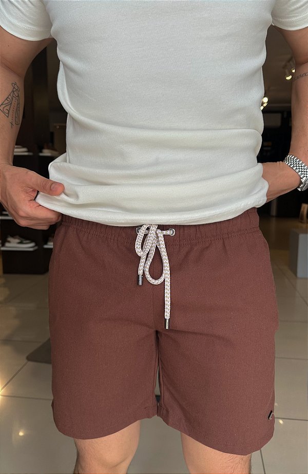 Short Mauricinho em linho