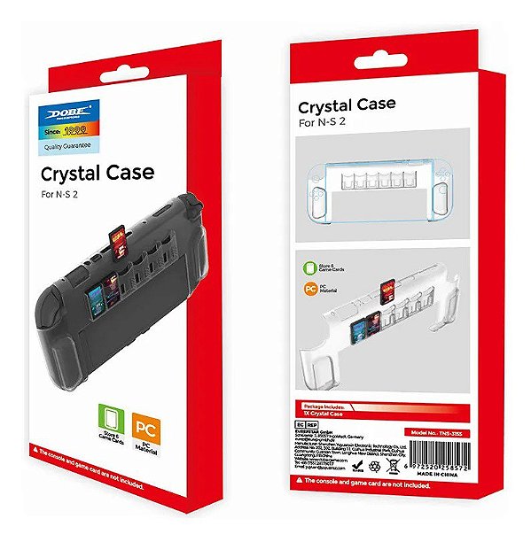 Case transparente nintendo switch 2