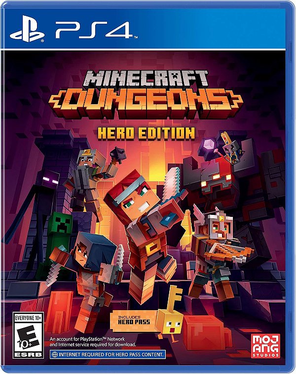 Minecraft Dungeons Hero Edition semi novo