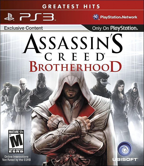 Assassins Creed Brotherhood ps3 semi novo