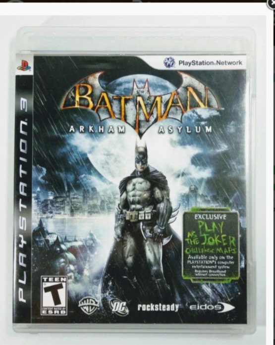 Batman Arkham Asylum Ps3 semi novo