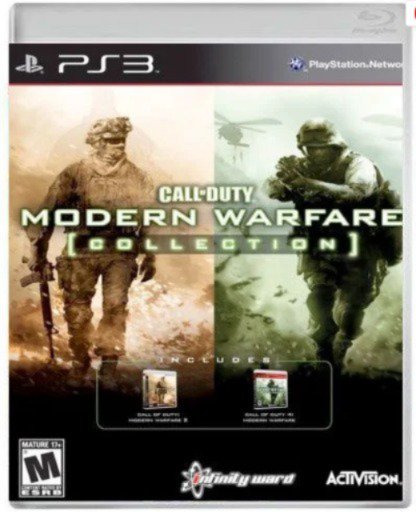 call of duty modern warfare a coleção ps3 semi novo