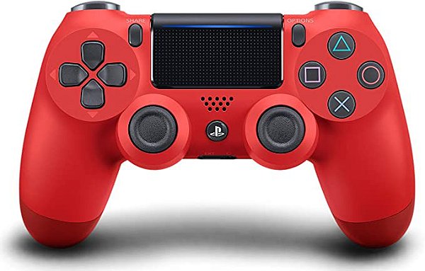 Dualshock 4 Magma Red vermelha semi nova