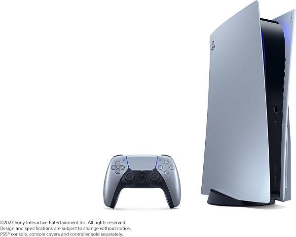 Faceplate + dualsense Sterling Silver semi novos