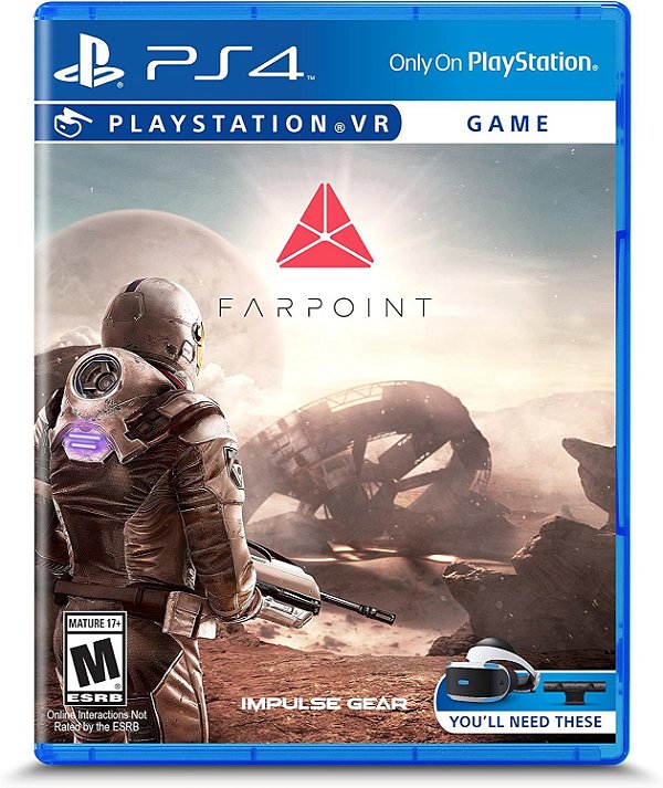 Farpoint PlayStation VR semi novo