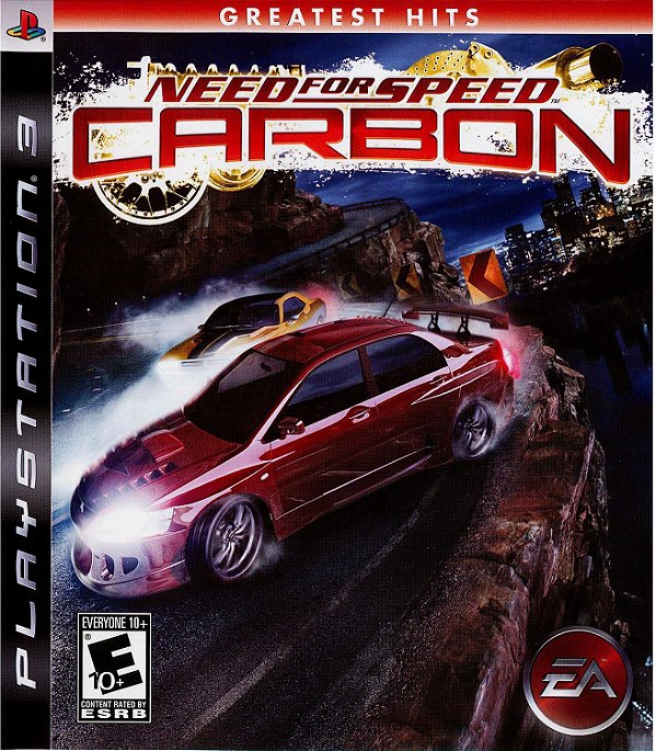 Need For Speed Carbon Greatest Hits Ps3 semi novo