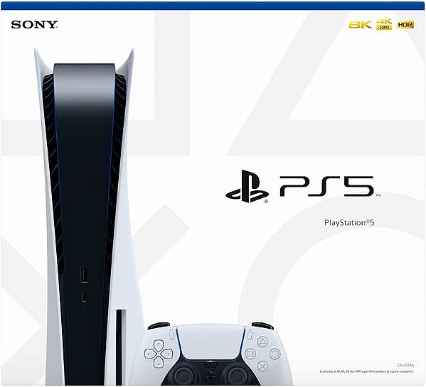 PlayStation 5 fat com leitor semi novo
