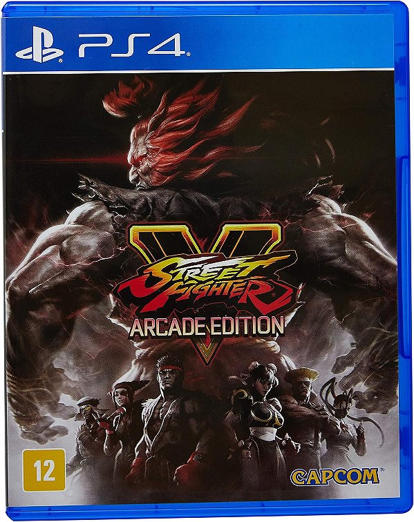 Street Fighter V Arcade Edition semi novo