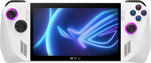 ASUS ROG Ally 7 120Hz Gaming Handheld Processador AMD Z1 Extreme - 512GB - Branco