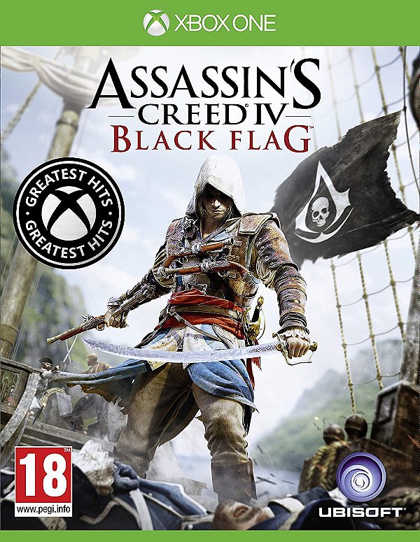 Assassins Creed IV Black Flag Xbox One semi-novo