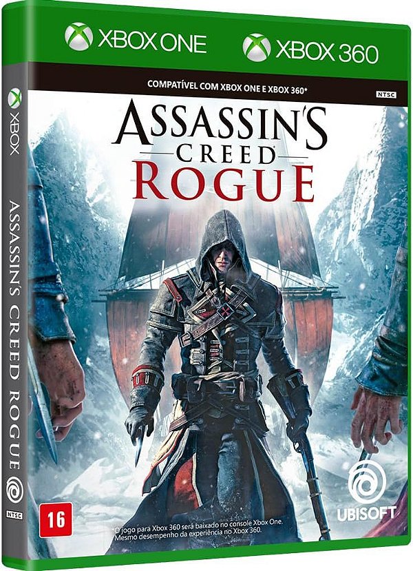 Assassins Creed Rogue xbox one/Xbox 360 semi novo