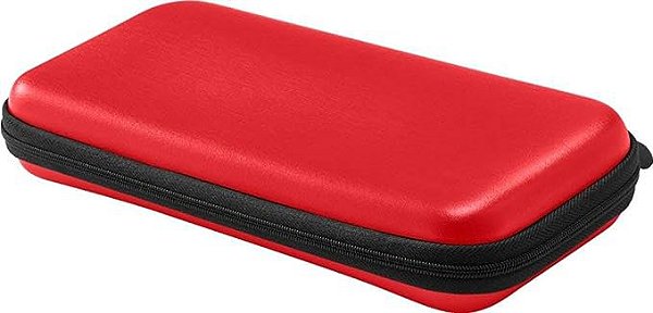 Case vermelha nintendo switch