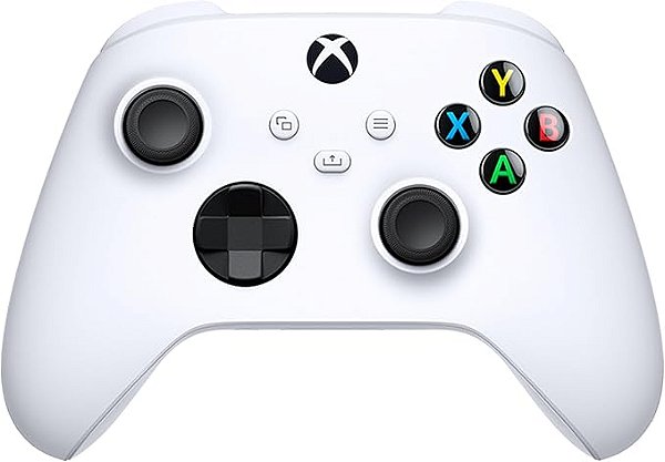 Controle Xbox series robot white semi novo