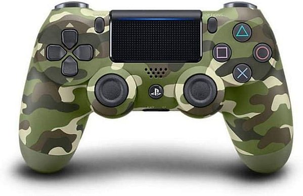 Dualshock 4 Camuflado Verde semi novo