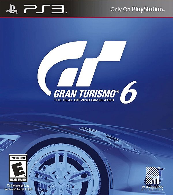 gran turismo 6 ps3 semi-novo