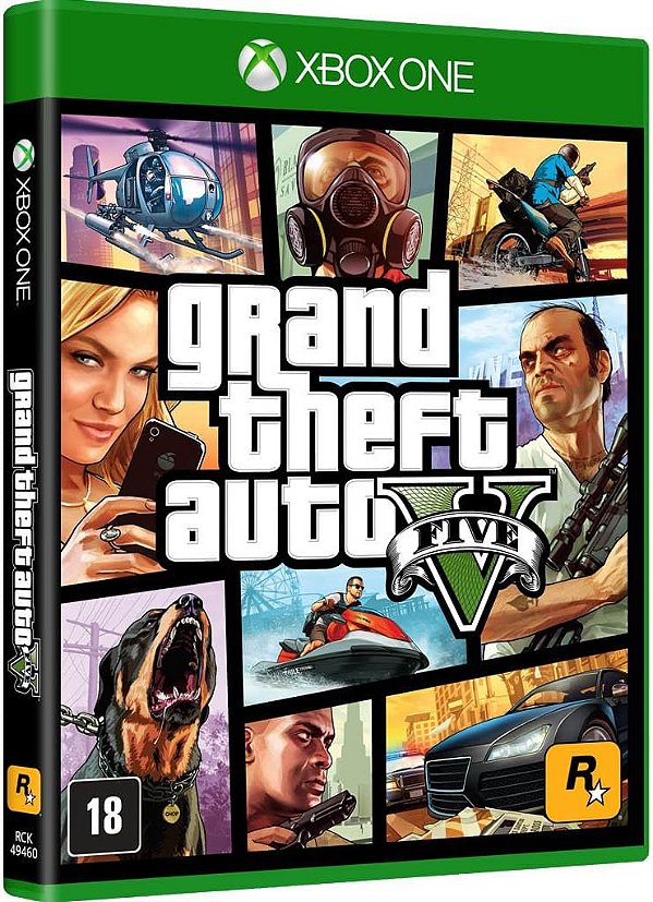 Gta 5 Xbox One semi novo