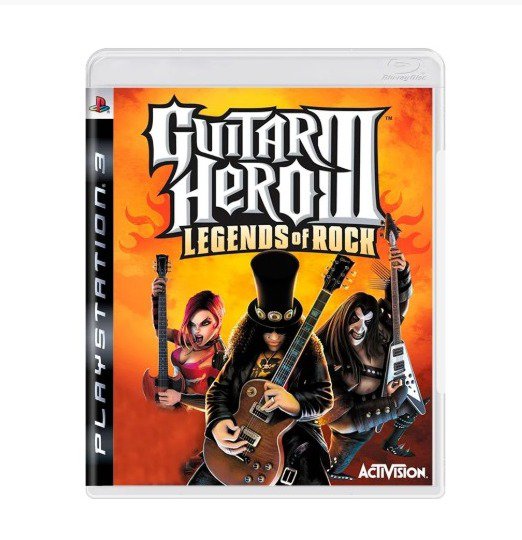 guitar hero 3 legends of rock ps3 semi novo