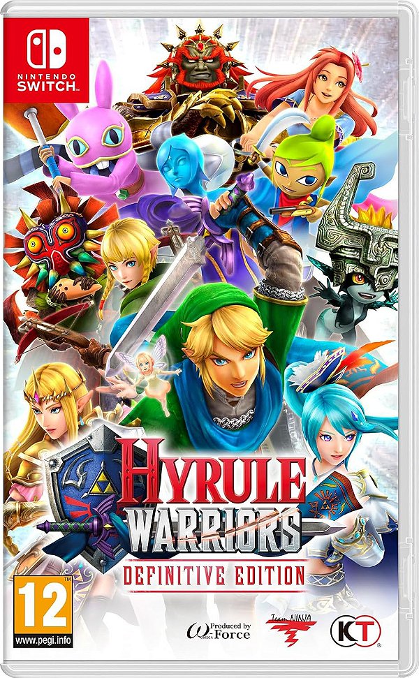 Hyrule Warriors Definite Edition nintendo Switch semi novo