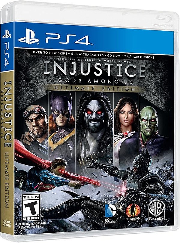 Injustice Gods Among Us Ultimate Edition semi novo