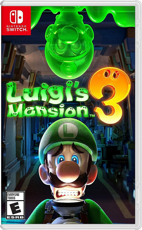 Luigis Mansion 3 Switch Standard Edition semi novo