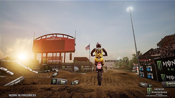 Monster Energy Supercross Nintendo Switch semi novo