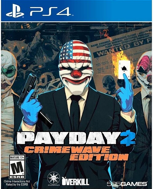 Payday 2 Crimewave Edition semi novo