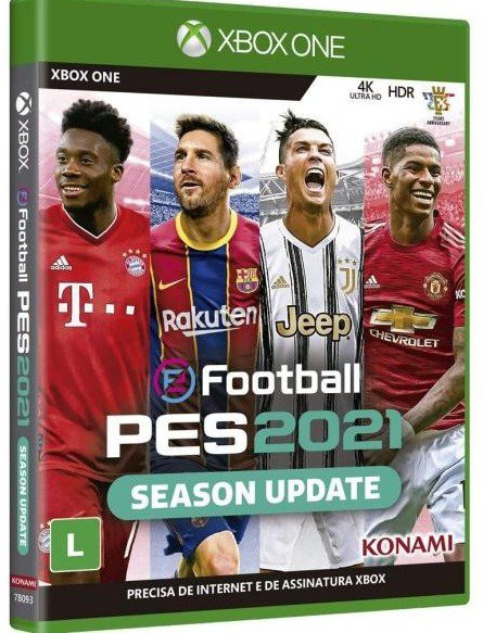 pes 21 xbox one semi novo