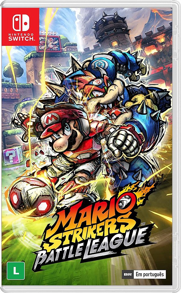 Mario Strikers Nintendo Switch semi novo
