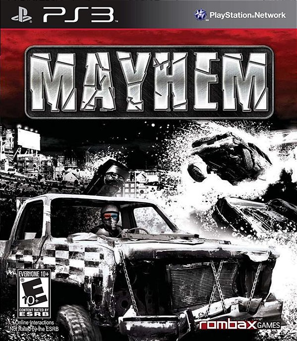 Mayhem PS3 semi novo