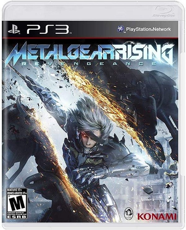 metal gear rising ps3 semi novo