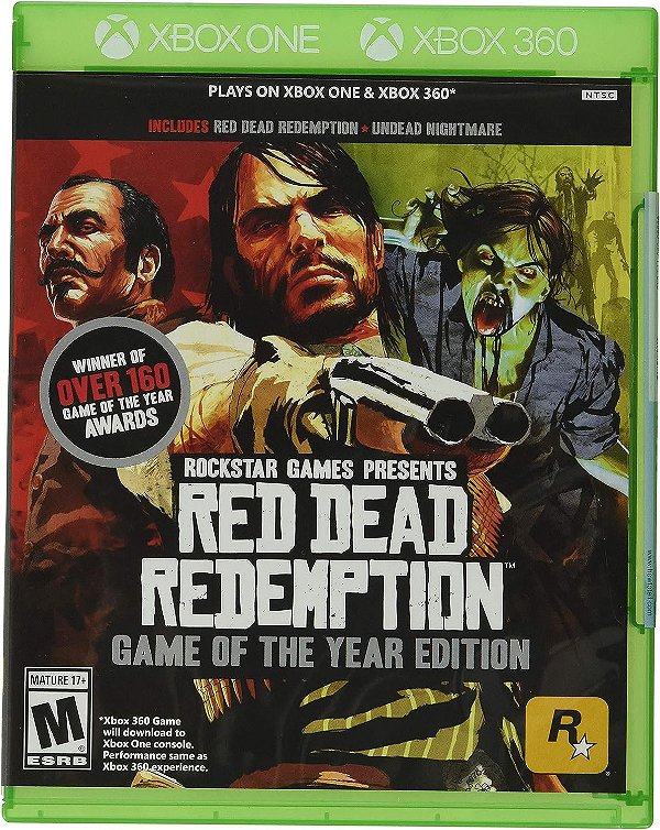 Red Dead Redemption Game of 360/xbox one semi novo