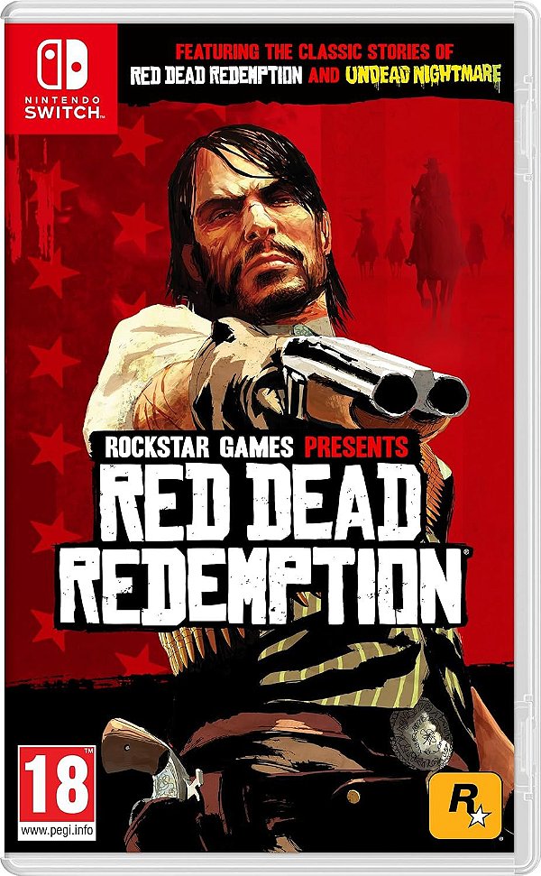 Red Dead Redemption nintendo switch semi novo